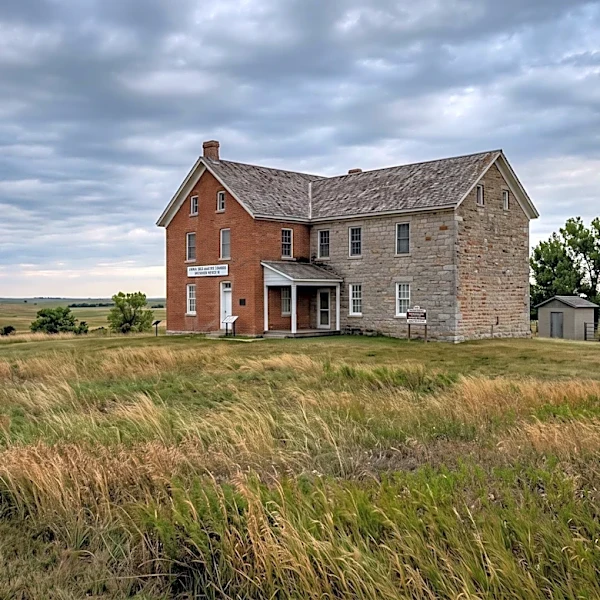 Iowa, Sac, and Fox Mission Museum Operated by Iowa Tribe of Kansas and Nebraska After Land Return