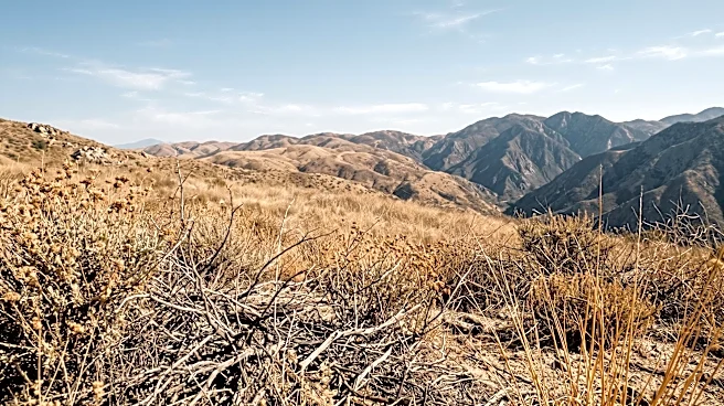 Southern California Braces for Elevated Wildfire Risk Amidst Santa Ana Winds and Dry Conditions