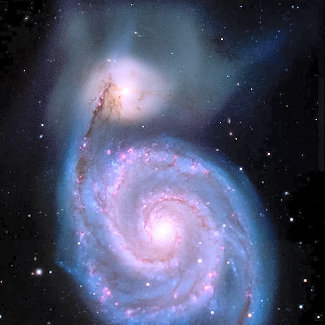 Astronomer Charles Messier Discovers Whirlpool Galaxy in 1773, Initially Cataloged as Non-Comet Object