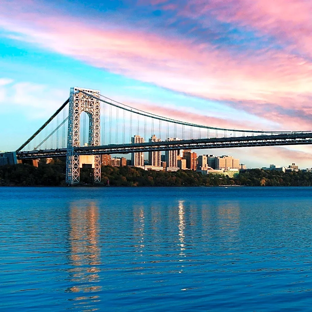 George Washington Bridge's Pedestrian South Walk Reopens After Major Renovation