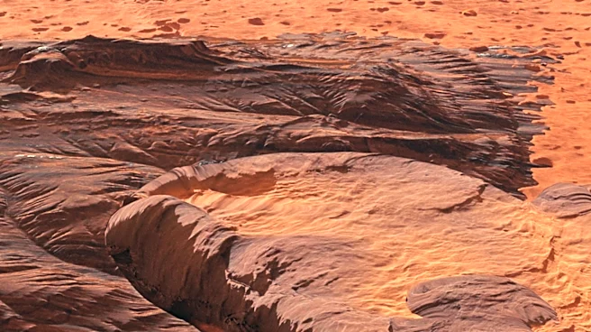 Mars Express Reveals Windblown Yardangs on Red Planet's Surface