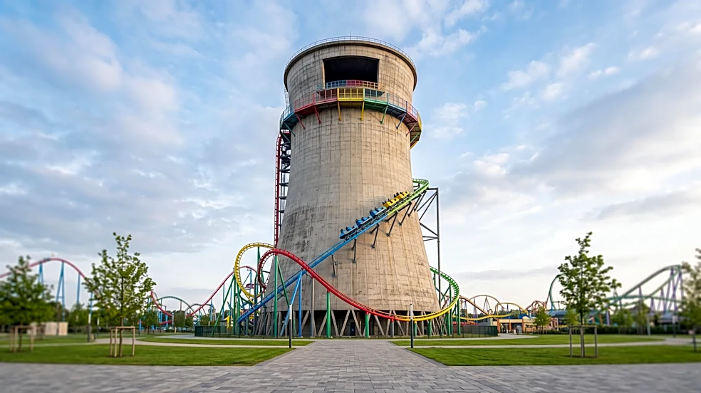 German Nuclear Reactor, SNR-300, Transformed into Amusement Park After Political Opposition Halted Operation
