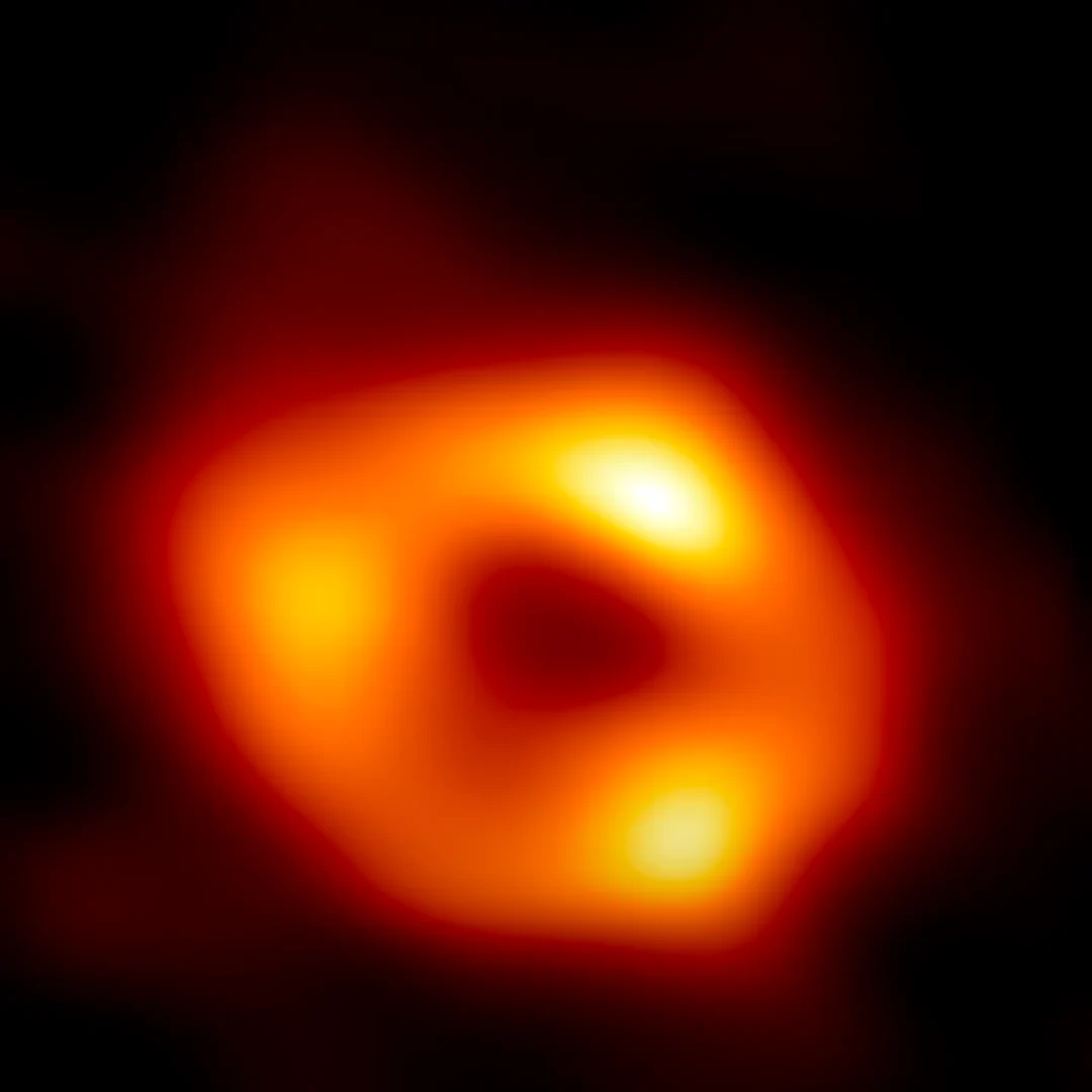 Supermassive Black Hole Outburst Creates Treble Clef-Shaped Radio Signal