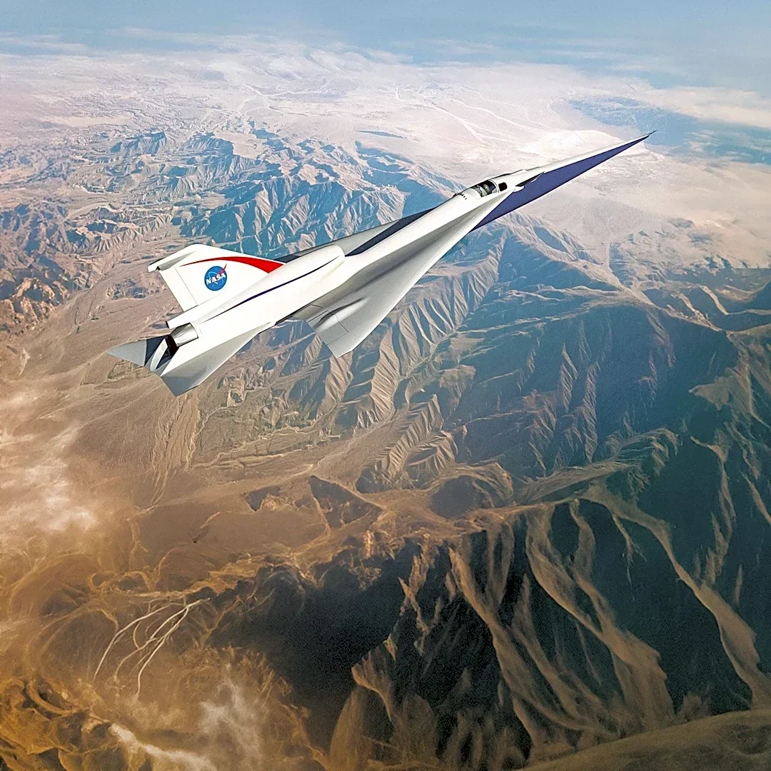 NASA Mechanics Perform 'Duct Diving' Maintenance on X-59 Quiet Supersonic Aircraft