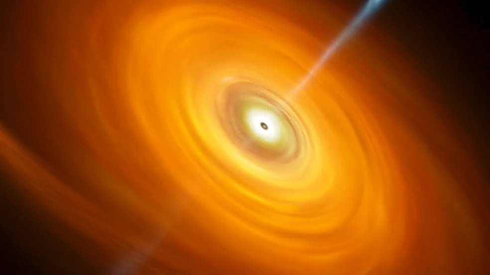 Astronomers Identify 2% Threshold for Delayed Black Hole Jet Formation