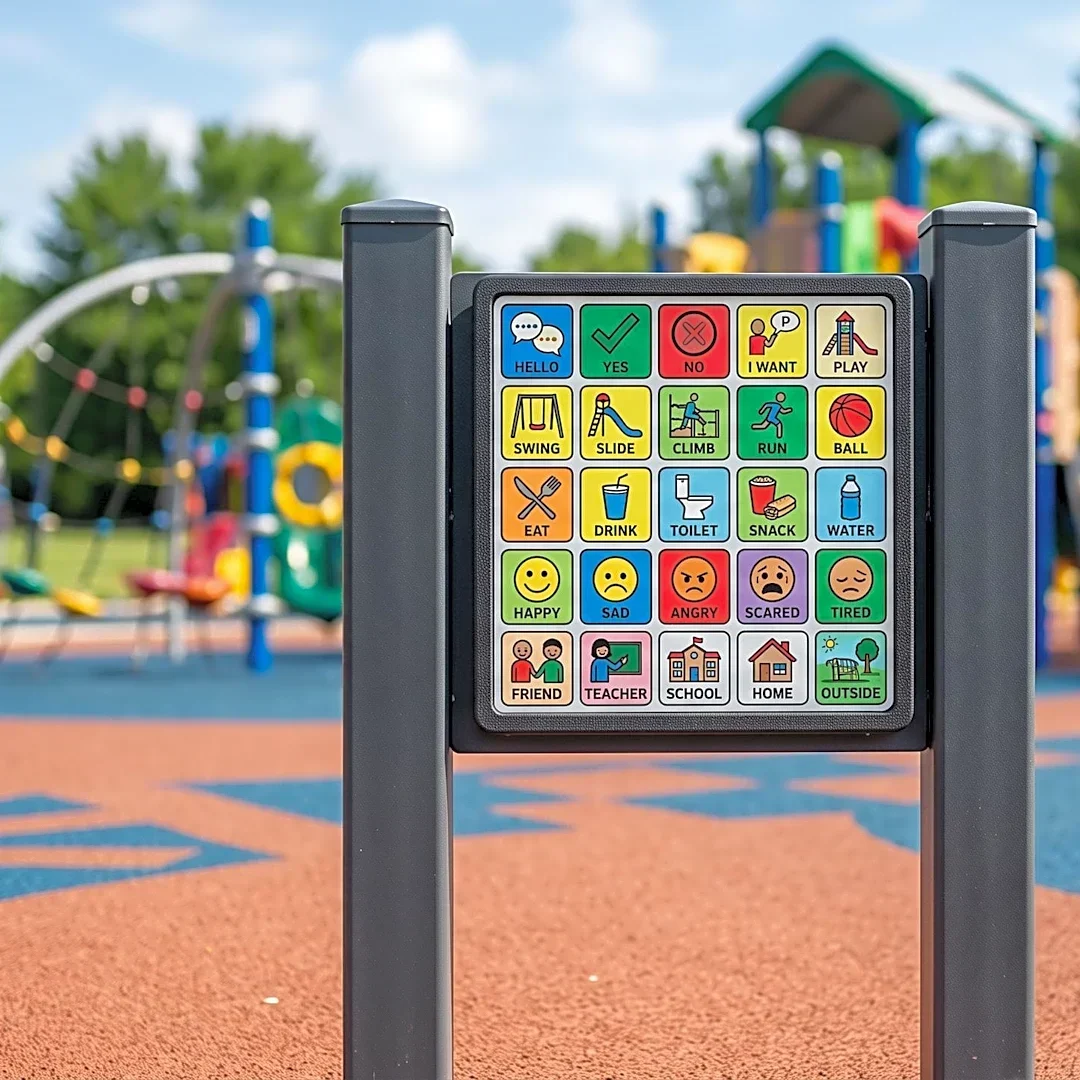 Charles County Public Schools Implement Core Word Boards on Playgrounds to Enhance Student Communication