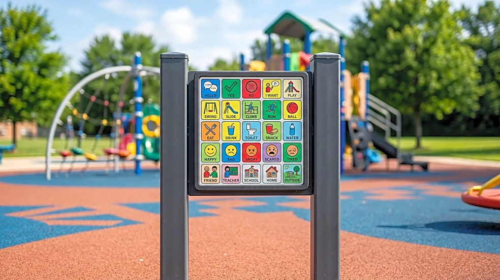 Charles County Public Schools Implement Core Word Boards on Playgrounds to Enhance Student Communication