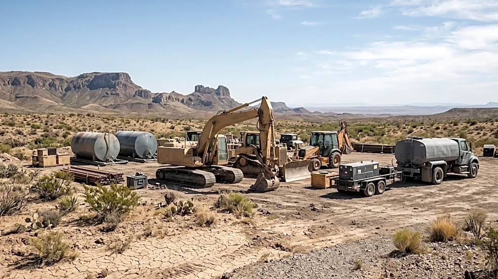 Texas Residents Raise Health and Environmental Concerns Over Border Wall 'Man Camps' Operating with Limited Oversight