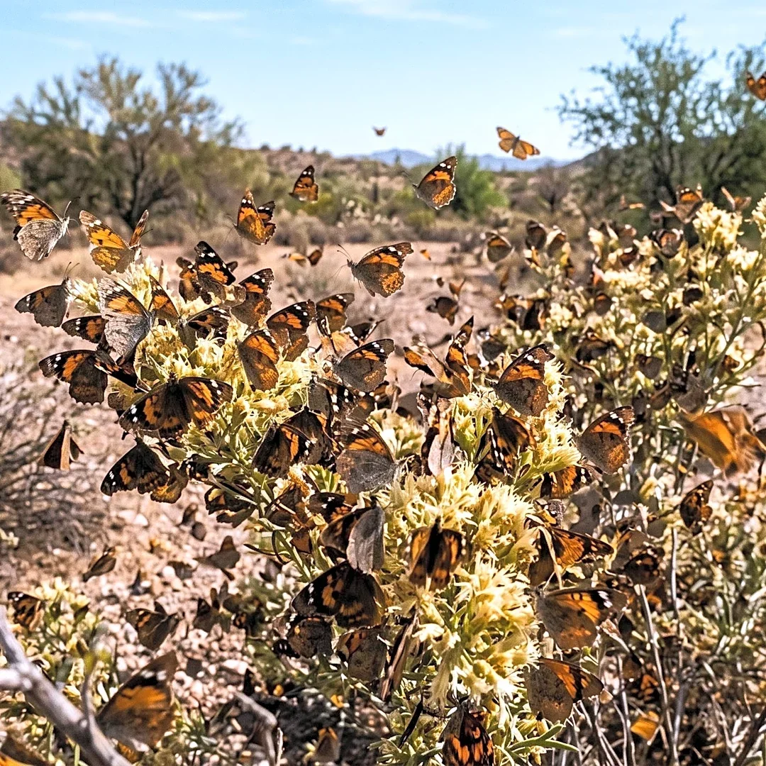 Sonoran Desert Experiences Largest American Snout Butterfly Influx Since 2021
