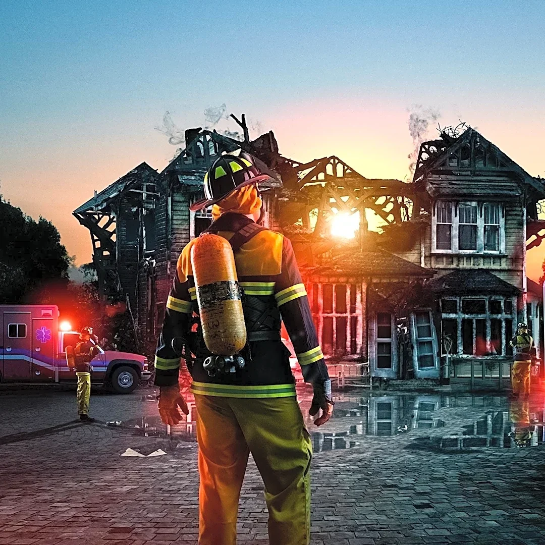 Man Hospitalized, Pet Dies in Early Morning Chandler House Fire