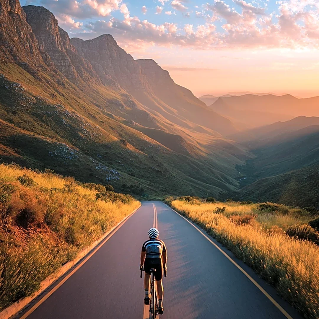 Blind Cyclist Alessandro Pallaro Rides Route 66, Documenting Journey 'With the Eyes of the Heart'