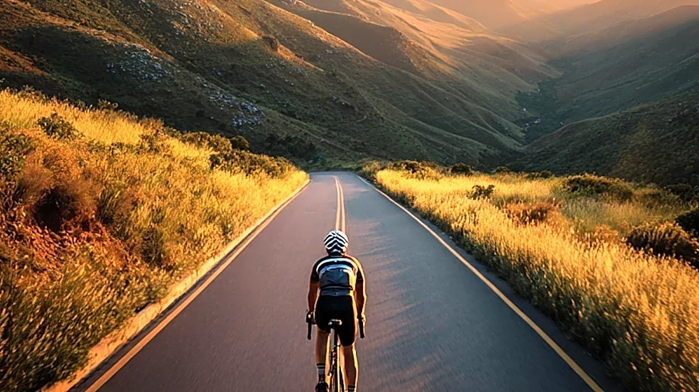 Blind Cyclist Alessandro Pallaro Rides Route 66, Documenting Journey 'With the Eyes of the Heart'