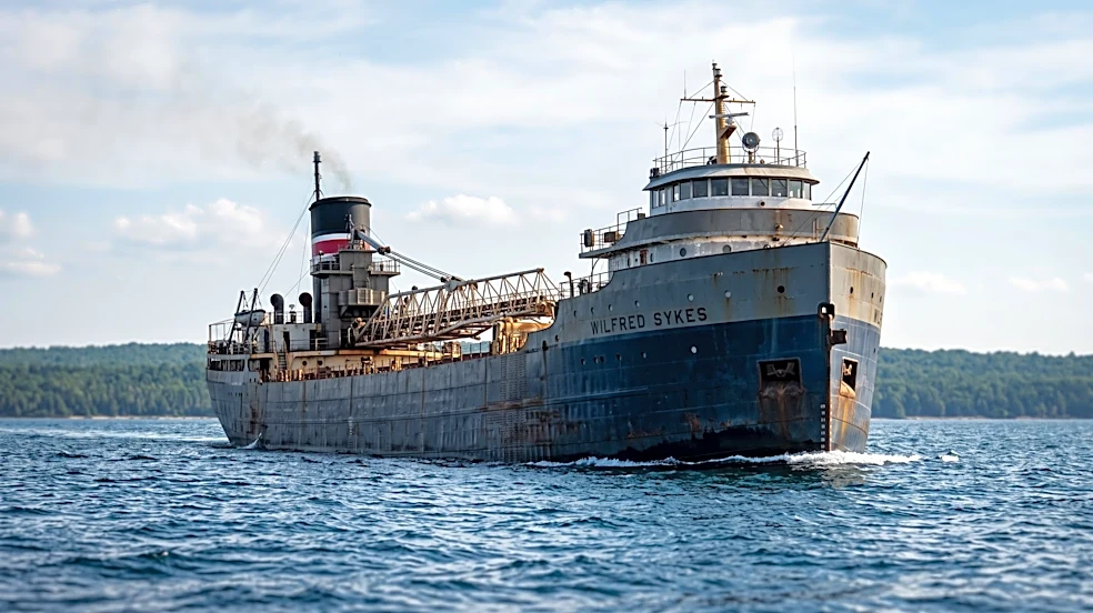 SS Wilfred Sykes Crew Shares Stories from Great Lakes Steam-Powered Freighter