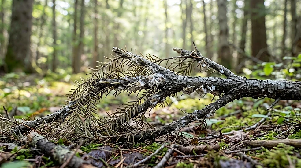 Old Orchard Beach Park Removes Over 500 Trees Due to Invasive Hemlock Woolly Adelgid Infestation