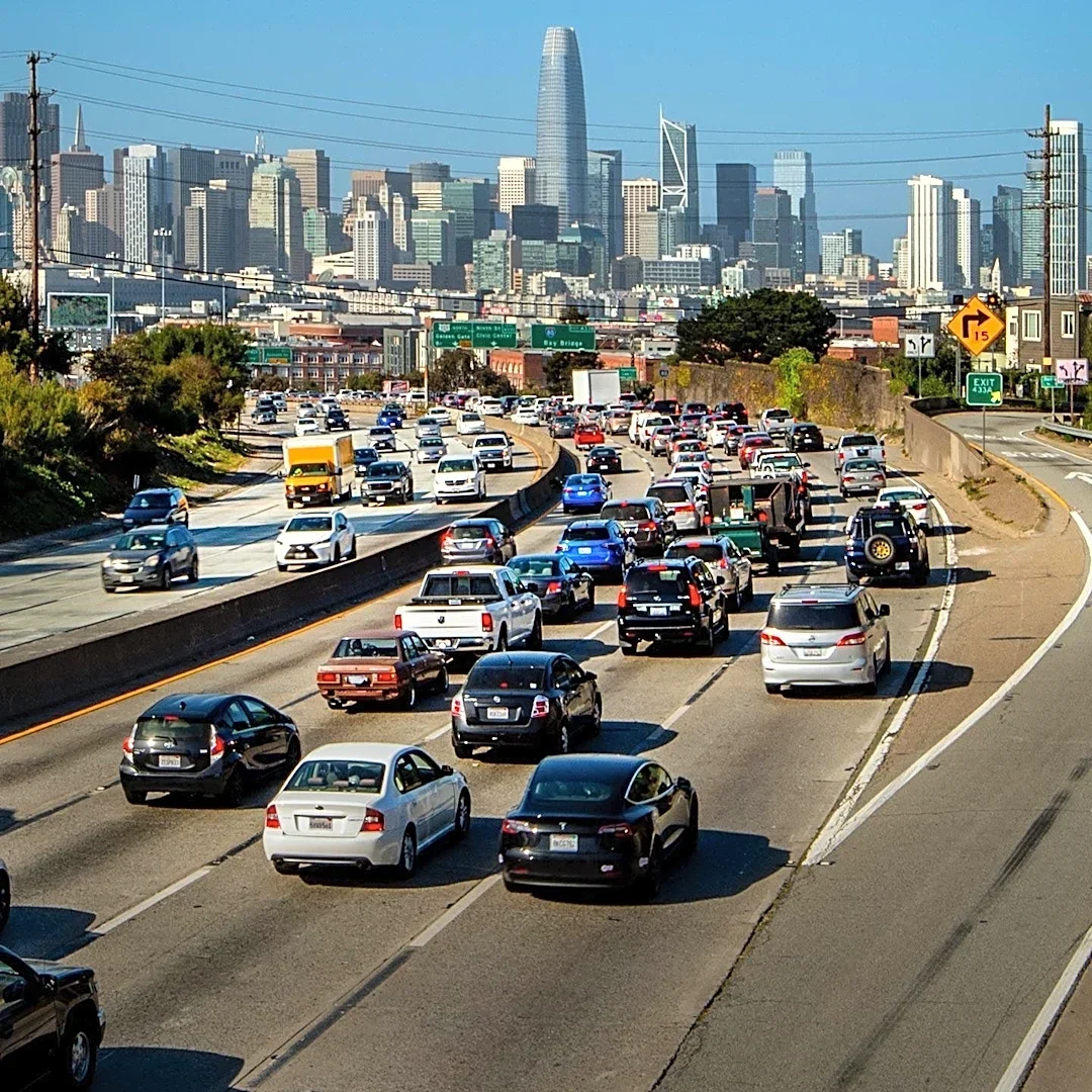 Caltrans Repaving Project Causes Weekend Gridlock on Highway 101 in San Francisco