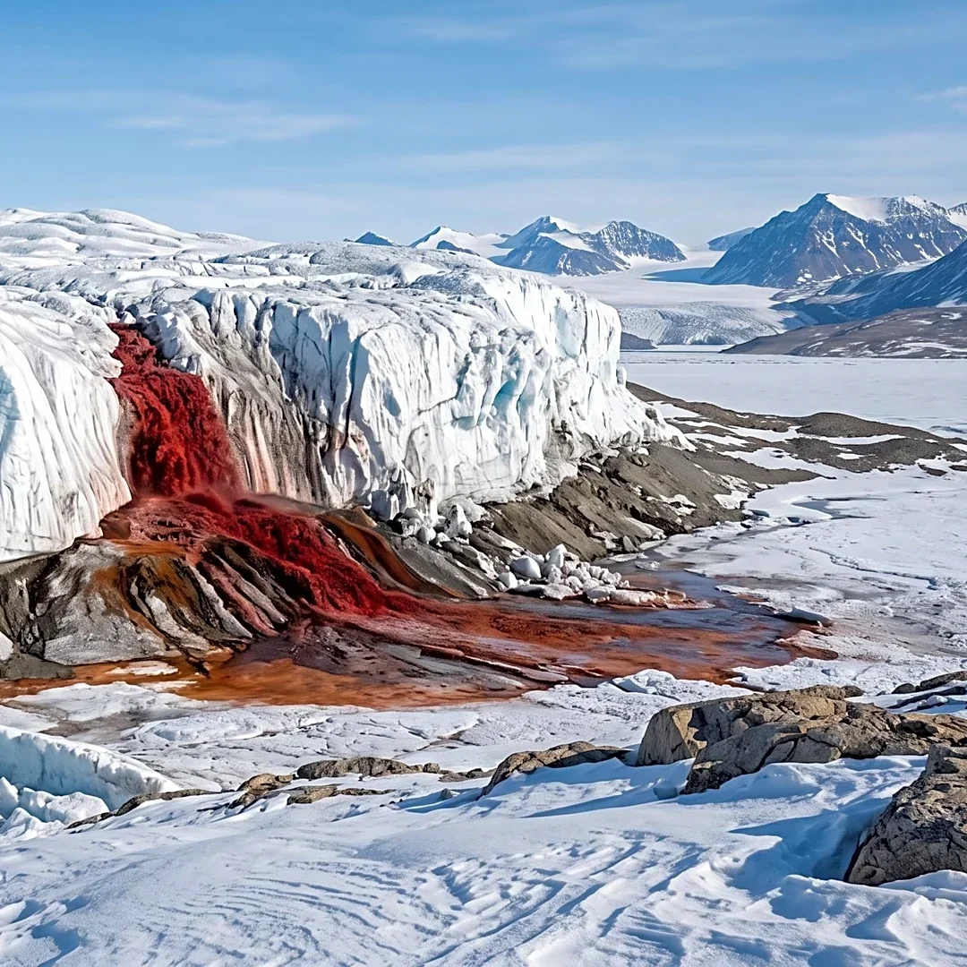 Scientists Investigate Blood Falls, Antarctica, as a Biological Time Capsule