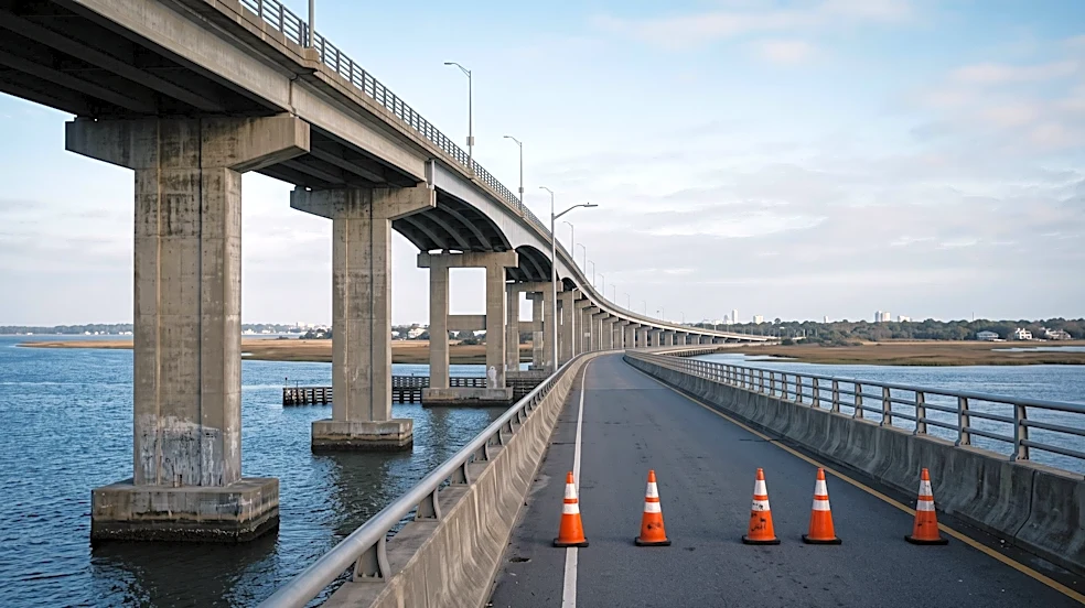 Ben Sawyer Bridge in Mount Pleasant Closed Overnight Due to Unspecified Issue