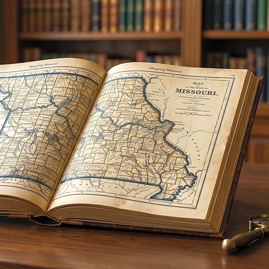 New Book 'Mapping Missouri' Explores State's History Through Cartography