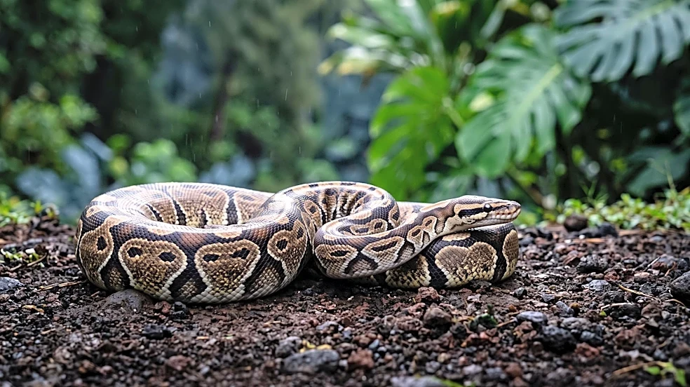 Illegal 45-Inch Ball Python Captured in Waianae, Hawaii, Raising Environmental Concerns