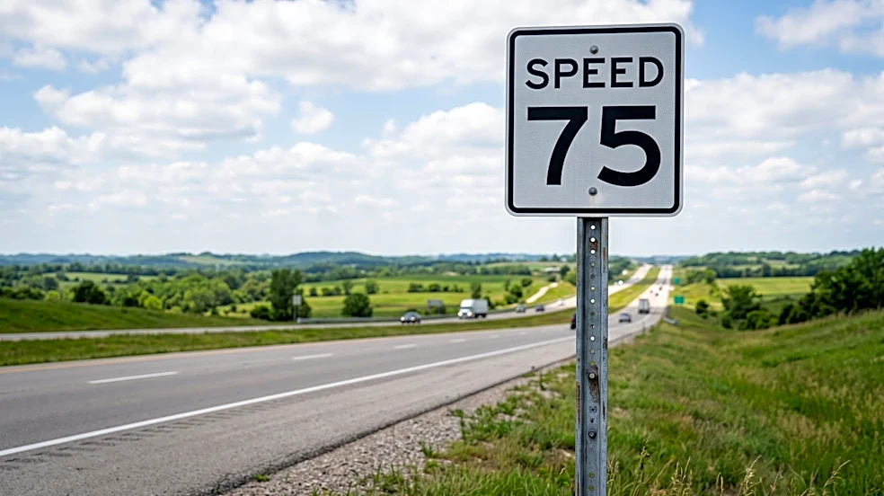 Missouri Governor Mike Kehoe Signs Legislation to Increase Speed Limits on Rural Interstates to 75 MPH