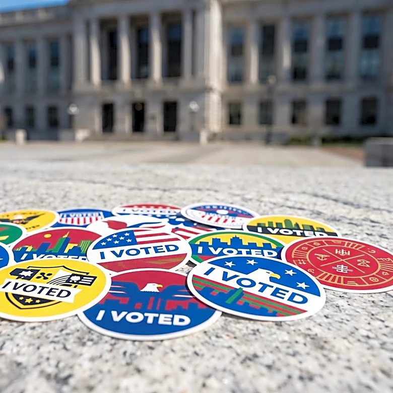 Vermont Secretary of State Announces Winners of 'I Voted' Sticker Design Contest