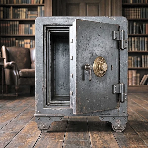Antique Safe of Douglas Madam Opened, Revealing No Contents