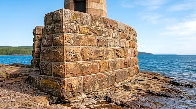 U.S. Forest Service and Volunteers Stabilize Historic Grand Island East Channel Lighthouse Foundation