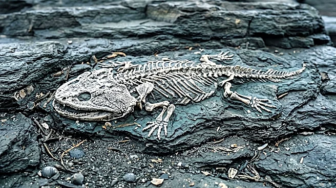 Researchers Discover First Fully Marine Amphibian Fossil in China