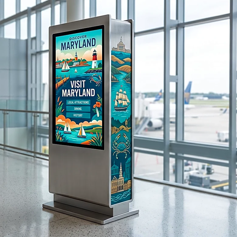 BWI-Marshall Airport Unveils New Welcome Center Featuring Interactive Kiosks
