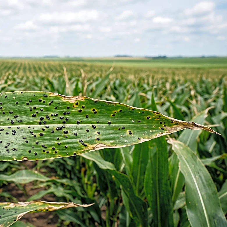 Tar Spot Disease Spreads to Over 70 Nebraska Counties, Threatening Corn Yields