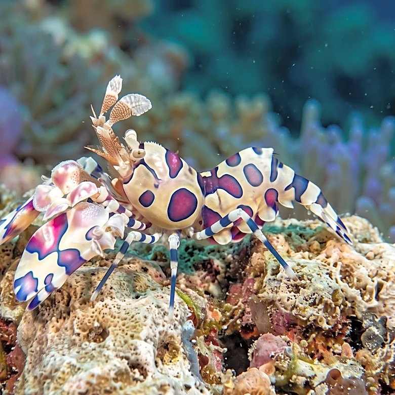 Harlequin Shrimp Identified as Specialized Reef Predator with Unique Feeding Strategy