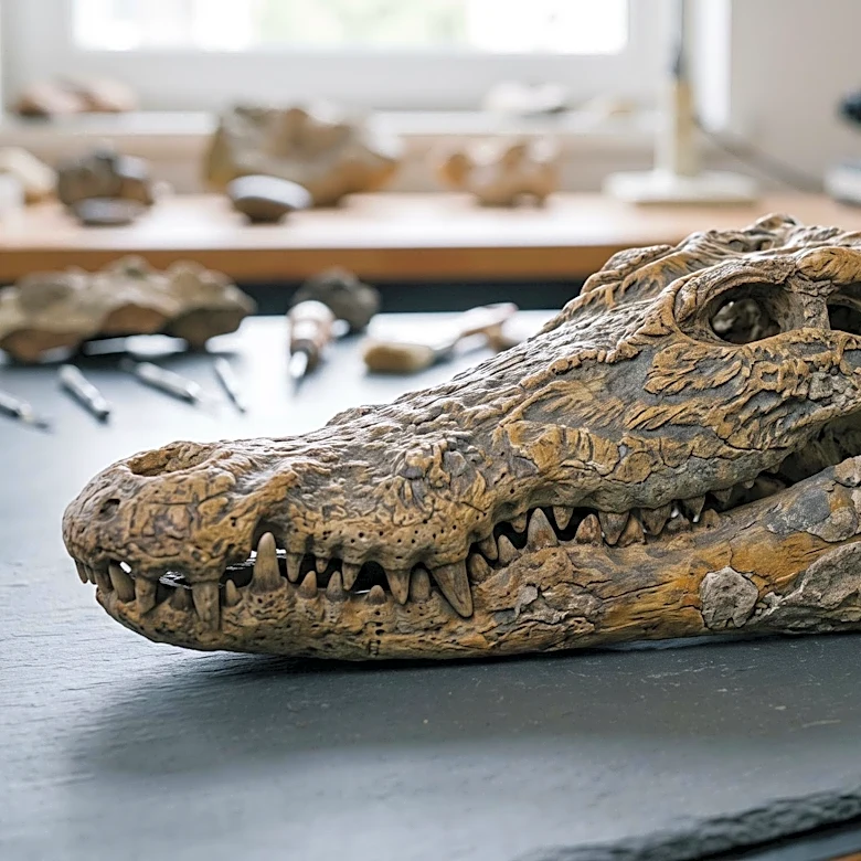 New Extinct Crocodile Species Discovered from Sphinx-Carving Rocks in Egypt