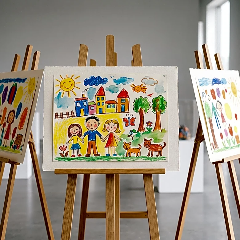 Mapello Hosts 'HeART of Gaza' Exhibition Featuring Children's Drawings