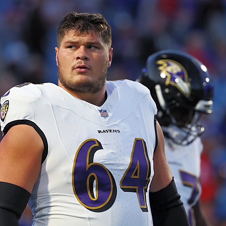 Ethan Pocic’s challenge goes beyond replacing Tyler Linderbaum