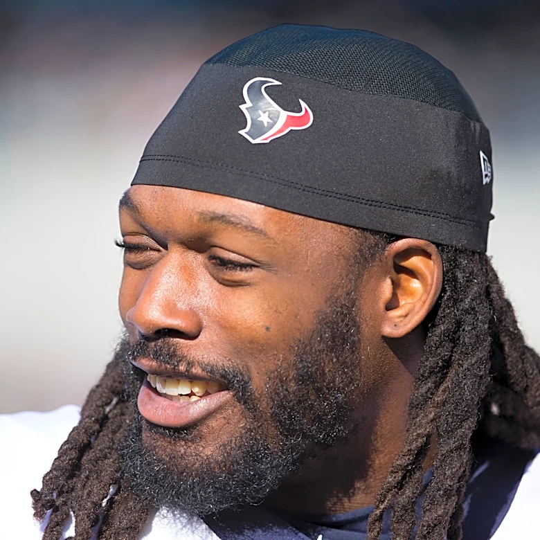 Former Ravens edge rusher Jadeveon Clowney returns to the Texans
