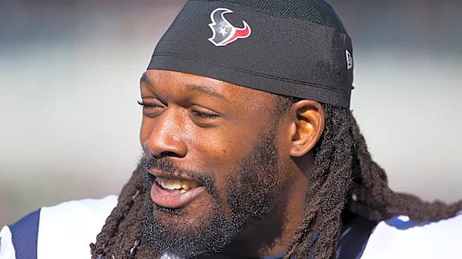Former Ravens edge rusher Jadeveon Clowney returns to the Texans