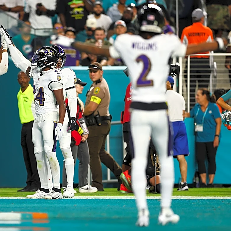 Malaki Starks credits Kyle Hamilton for accelerating his development