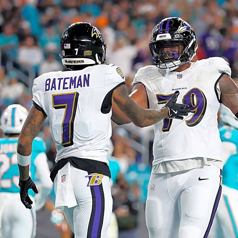 Dwayne Ledford is building an aggressive identity for Ravens offensive line