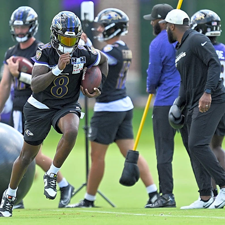 Declan Doyle sees untapped potential in Lamar Jackson's cadence