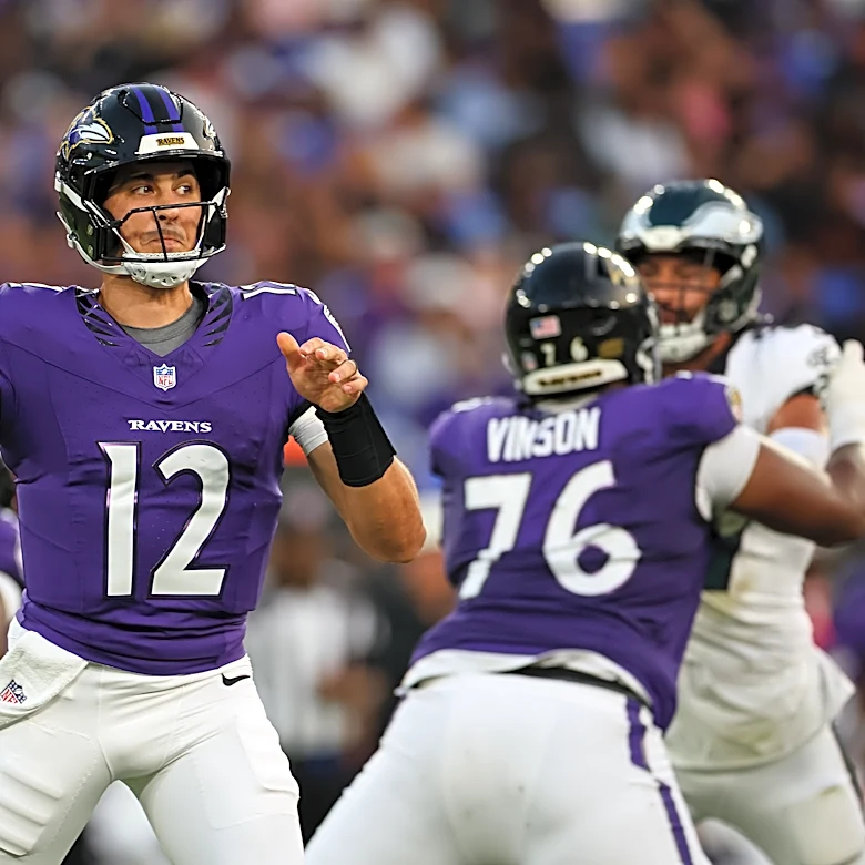 Joe Fagnano is making a strong case for the Ravens' third QB spot