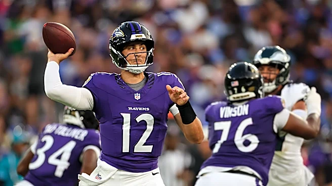 Joe Fagnano is making a strong case for the Ravens' third QB spot
