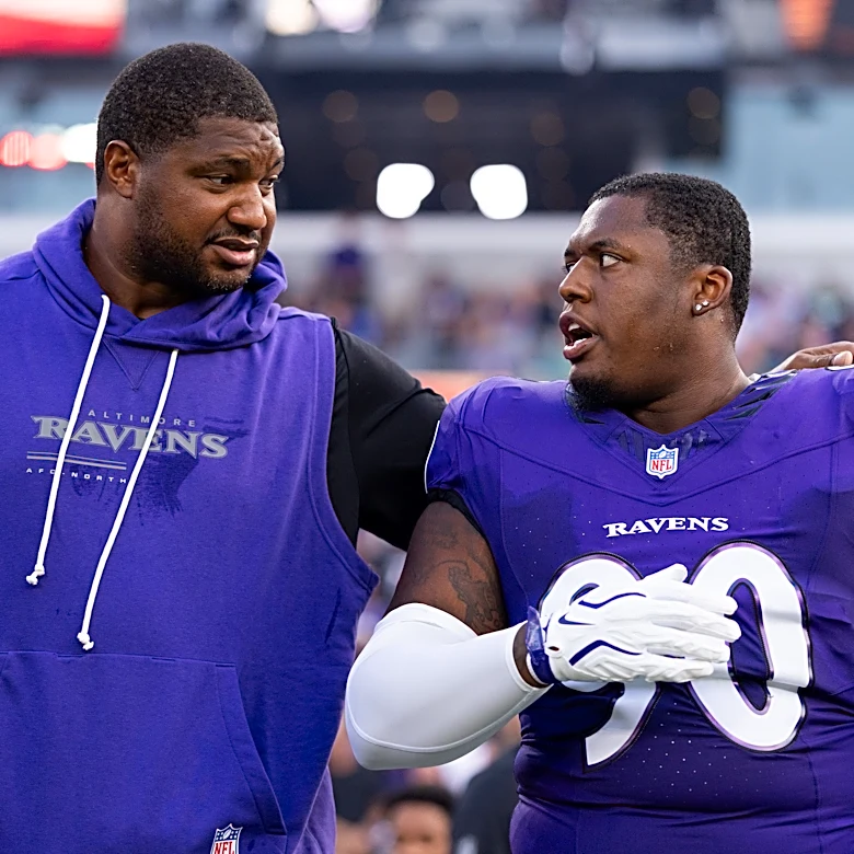 Aeneas Peebles explains why he ignores Ravens roster projections