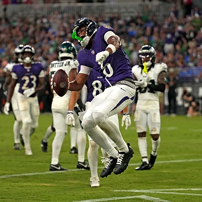 Ravens rookie Ja’Kobi Lane moved to tears by gift from Marcus Allen
