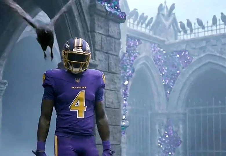 Ravens reveal debut dates for new Purple Rising, Darkness Falls uniforms