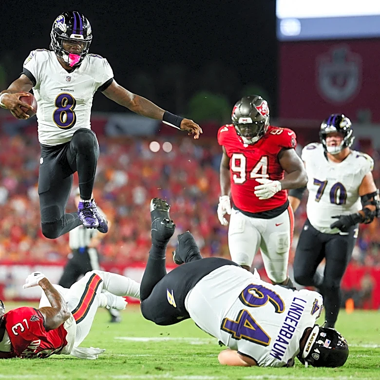 How Baker Mayfield's $165M contract extension impacts Lamar Jackson