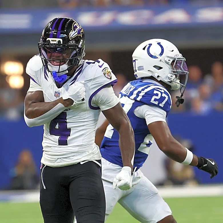 Zay Flowers ties Mark Andrews for most 100-yard games in Ravens history
