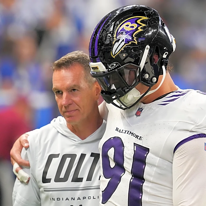 Trey Hendrickson generated eight pressures in Ravens' debut
