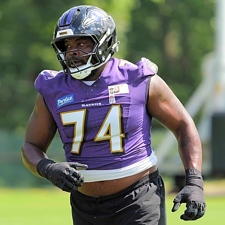 Ravens offensive line faces New Orleans’ veteran defensive front