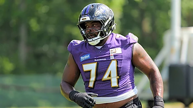 Ravens offensive line faces New Orleans’ veteran defensive front