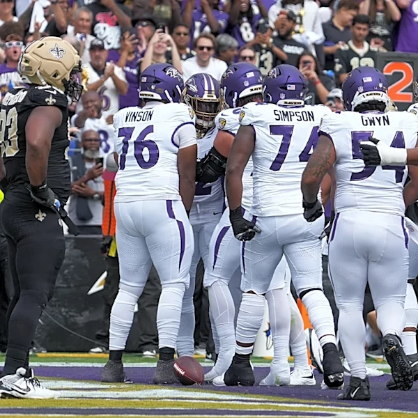 Ravens lead Saints 14-3 at halftime: Takeaways from Week 2